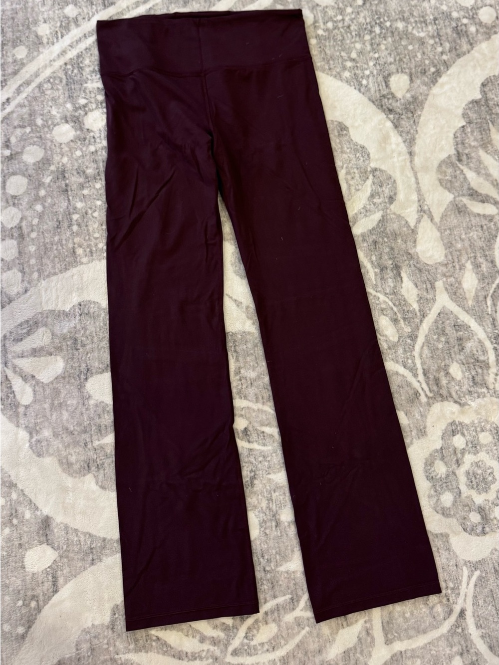 Athleta ELATION Straight Leg Yoga Pants in Deep Burgundy